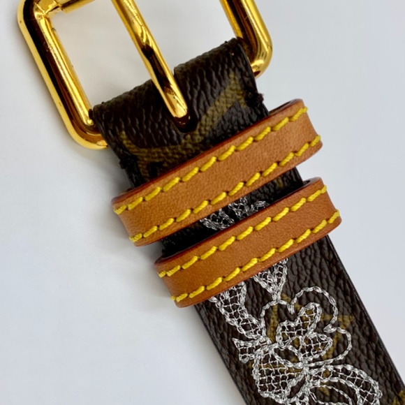 LOUIS VUITTON LTD ED “Dentelle” belt - Picture 6 of 16
